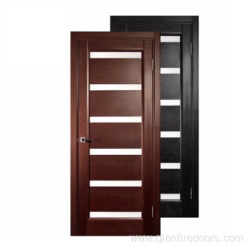 Latest Design Wood Door Apartment Door Toilet Door